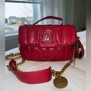 COPY - Steve Madden Bcourtney red crossbody bag . New with tags.